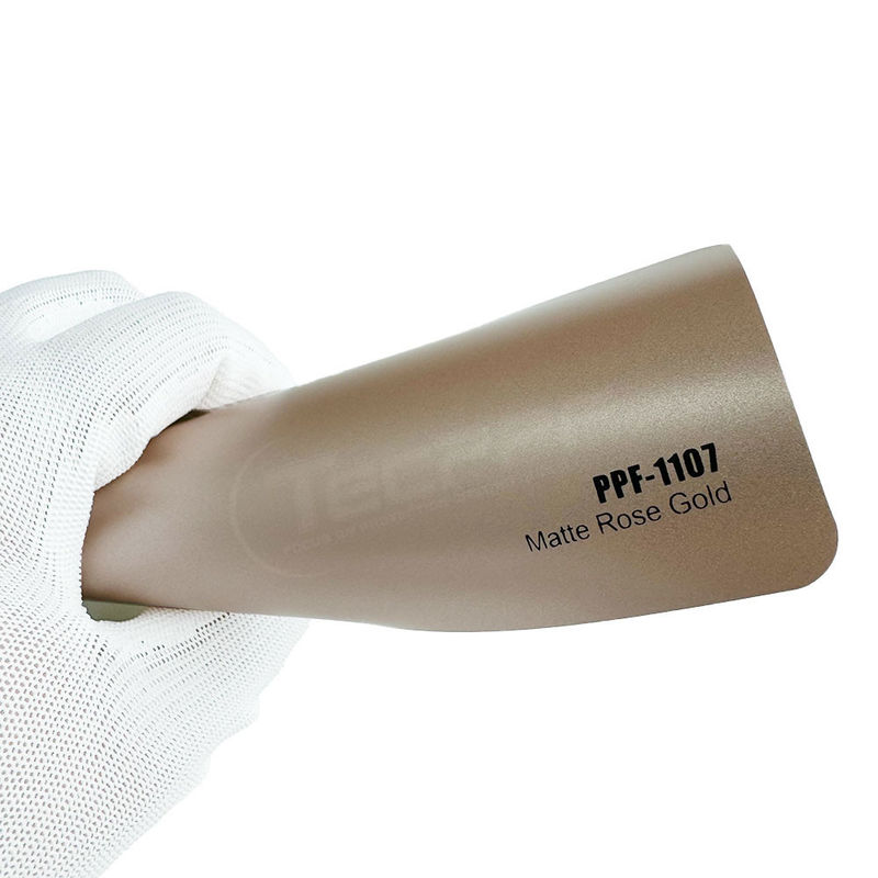 Matte Rose Gold Colore 8mil Spessore Cambiamento di colore Vernice Protezione Film 1.52x16m / 60inchx53ft