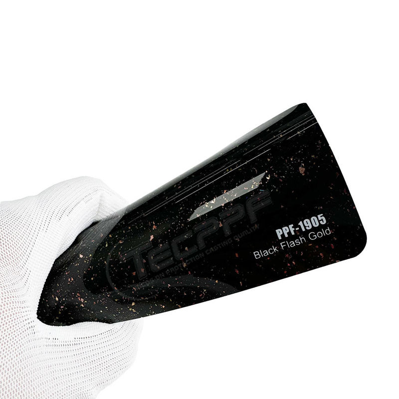 Automotive Nero Flash Oro Colore Color Vernice Protezione Film 8mil