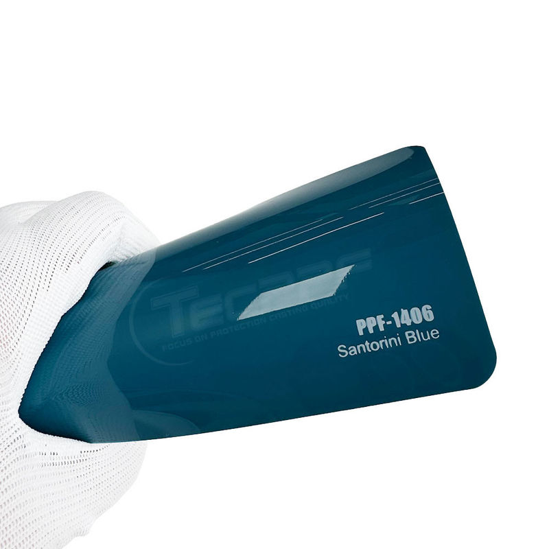 PPF-1406 Santorini Blue Color Paint Protective Film Eco-Friendly