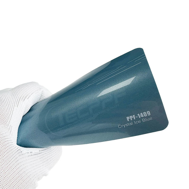 PPF-1409 Ghiaccio cristallino Blu Colore Cambiamento di colore Ppf Taglio di precisione