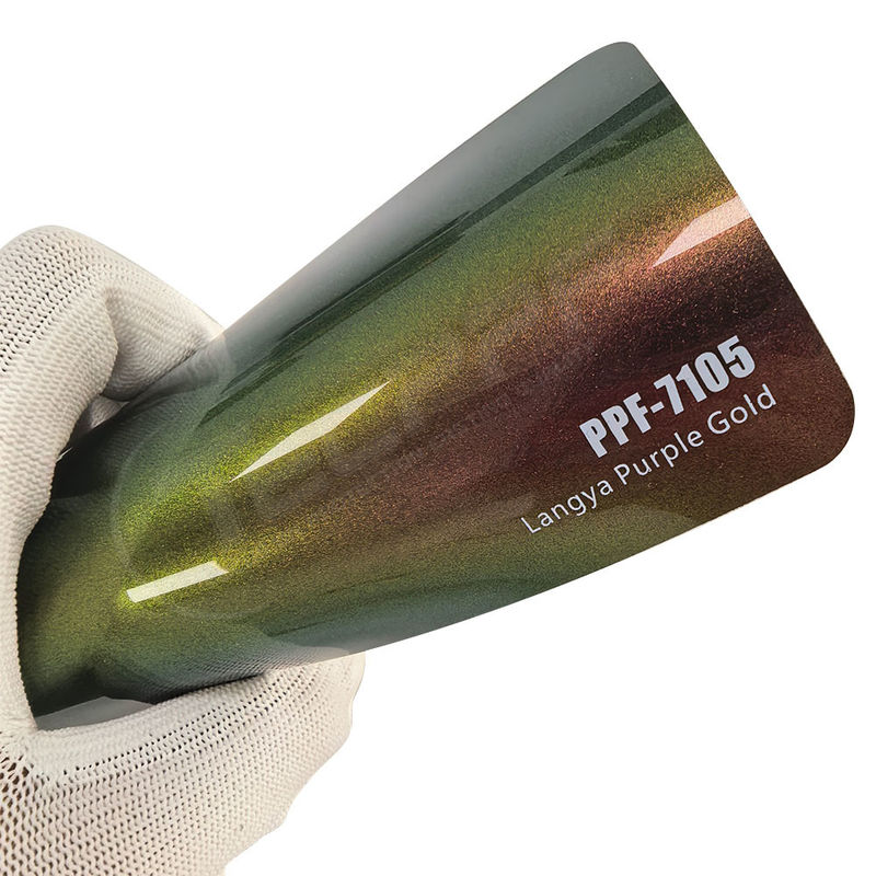 PPF-7105 Langya Vernice di colore oro viola Protezione per graffi auto