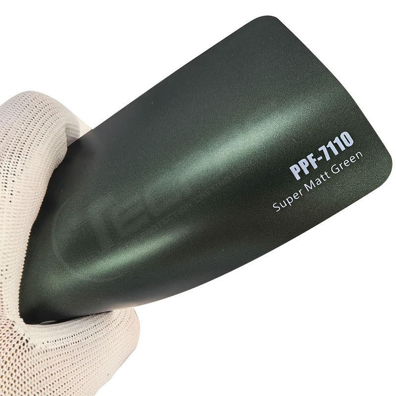 PPF-7110 Super Matt Verde Pellicola di Protezione da Rischi per Auto