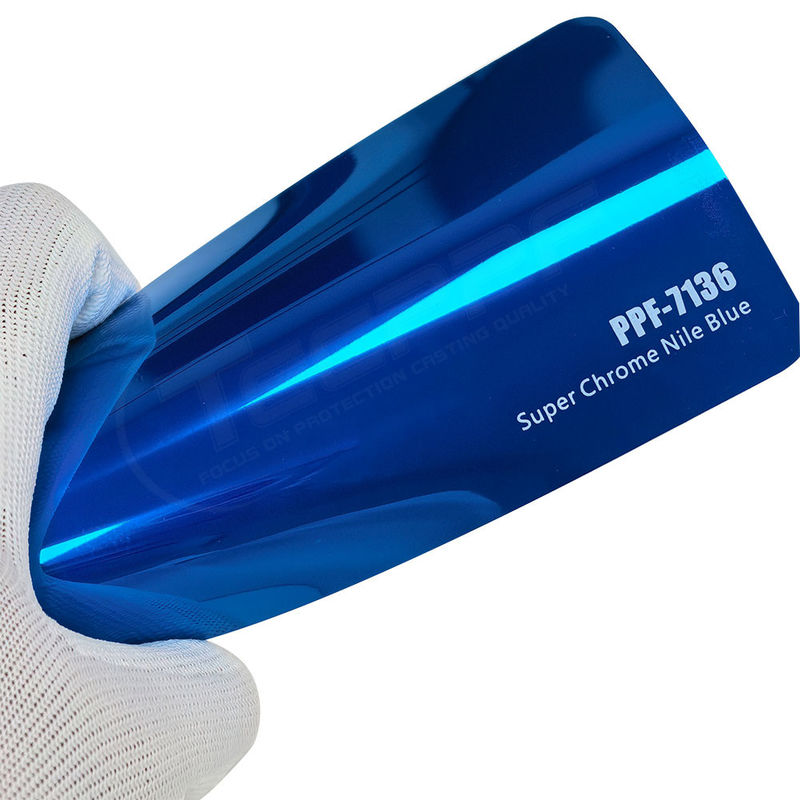 PPF-7136 Super Chrome Nilo Blu Color Vernice Protezione Film Per Auto graffi