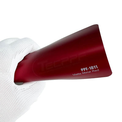 PPF-1011 Matte Metal Red Color 8mil Color Change Paint Protective Film