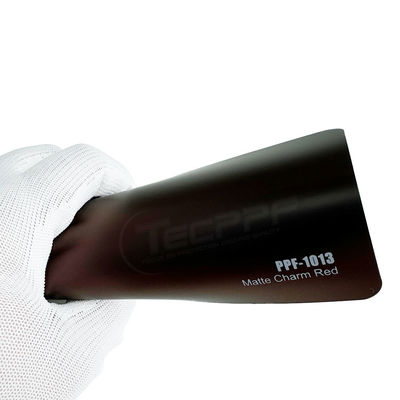 Matte Charm Colorato rosso Ppf Wrap 8mil Cambiamento di colore Pellicola di protezione della vernice