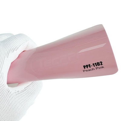 8ml Cambiamento di colore Vernice pellicola di protezione Rosa pesco Colorante Termica guarigione 1.52x16m