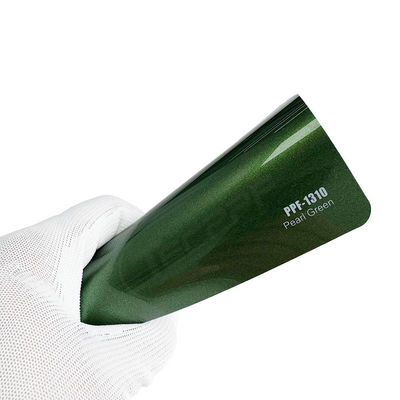 1.52x16m Perla verde chiaro Cambiamento di colore Vernice pellicola protettiva con spessore di 8 millimetri