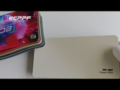 PPF-1601 Pellicola protettiva di colore bianco pepe, 8 mil per il cambiamento di colore