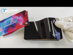 PPF-1012 Pellicola protettiva di colore rosso prugna, 8 millimetri