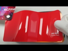 PPF-1003 Farreri Colore rosso, pellicola di protezione da cambiamento di colore da 8 millimetri